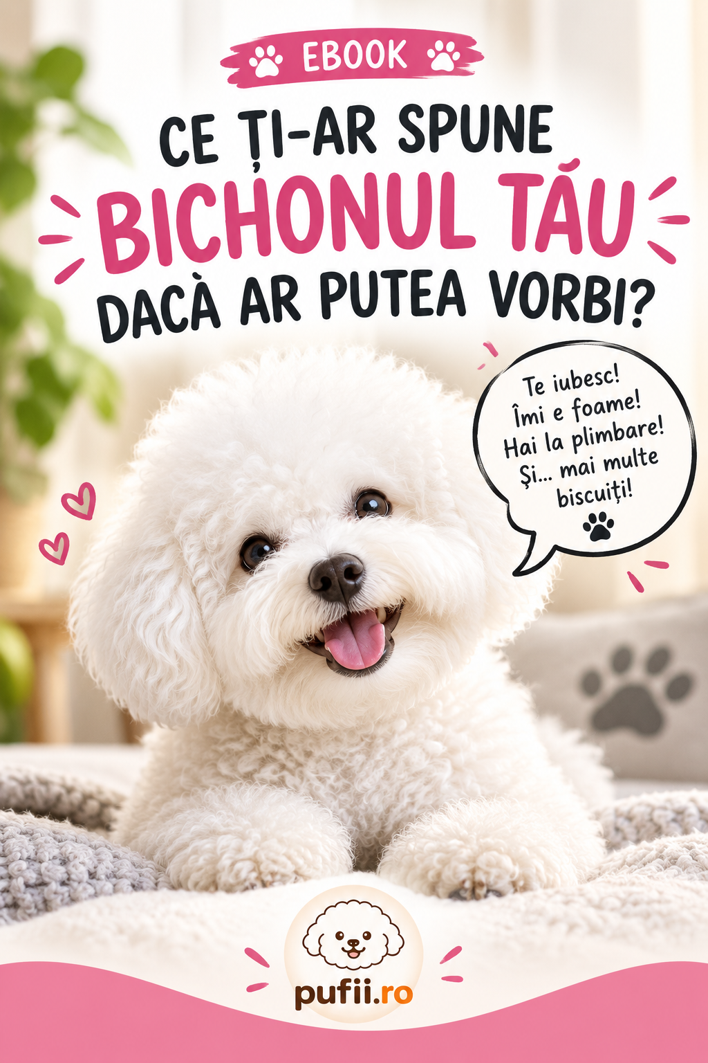 🐶 CE ȚI-AR SPUNE BICHONUL TĂU DACĂ AR PUTEA VORBI?