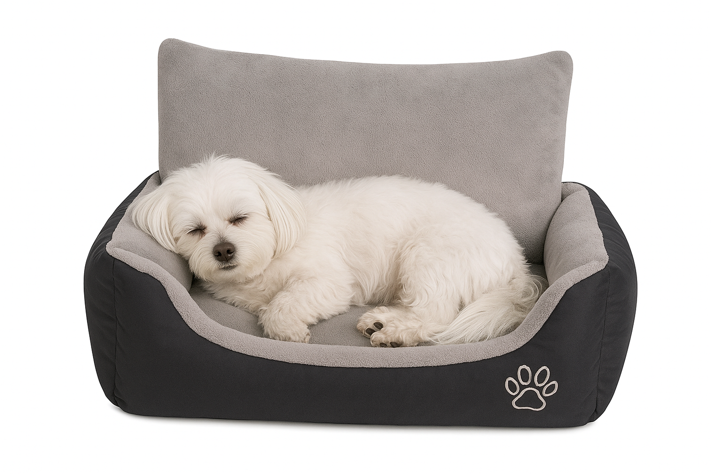 Pat Confortabil si Rezistent pentru Bichoni cu Perna Captusita