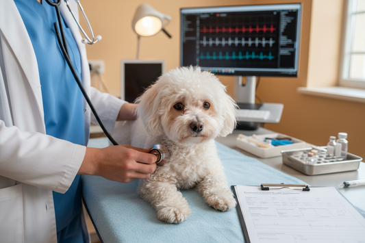 bichon cu probleme cardiace