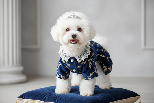 bichon imbracat