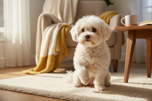 bichon cu anxietate