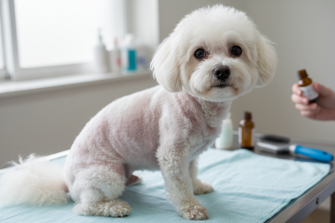 bichon care pierde par