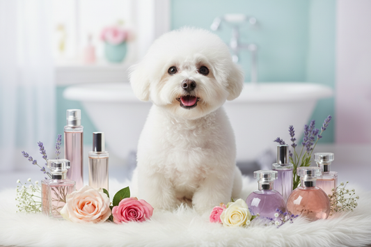 bichon cu piele parfumata