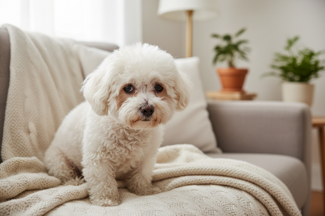 bichon care are alergie si e bolnav