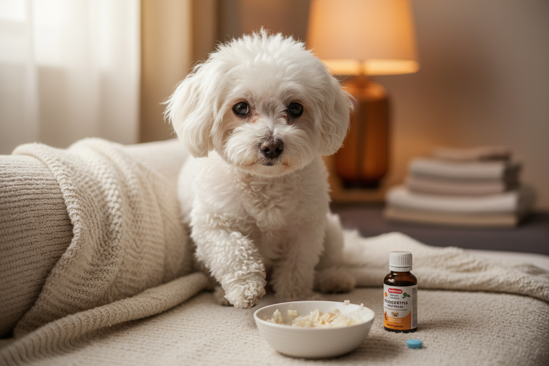 bichon cu probleme digestive