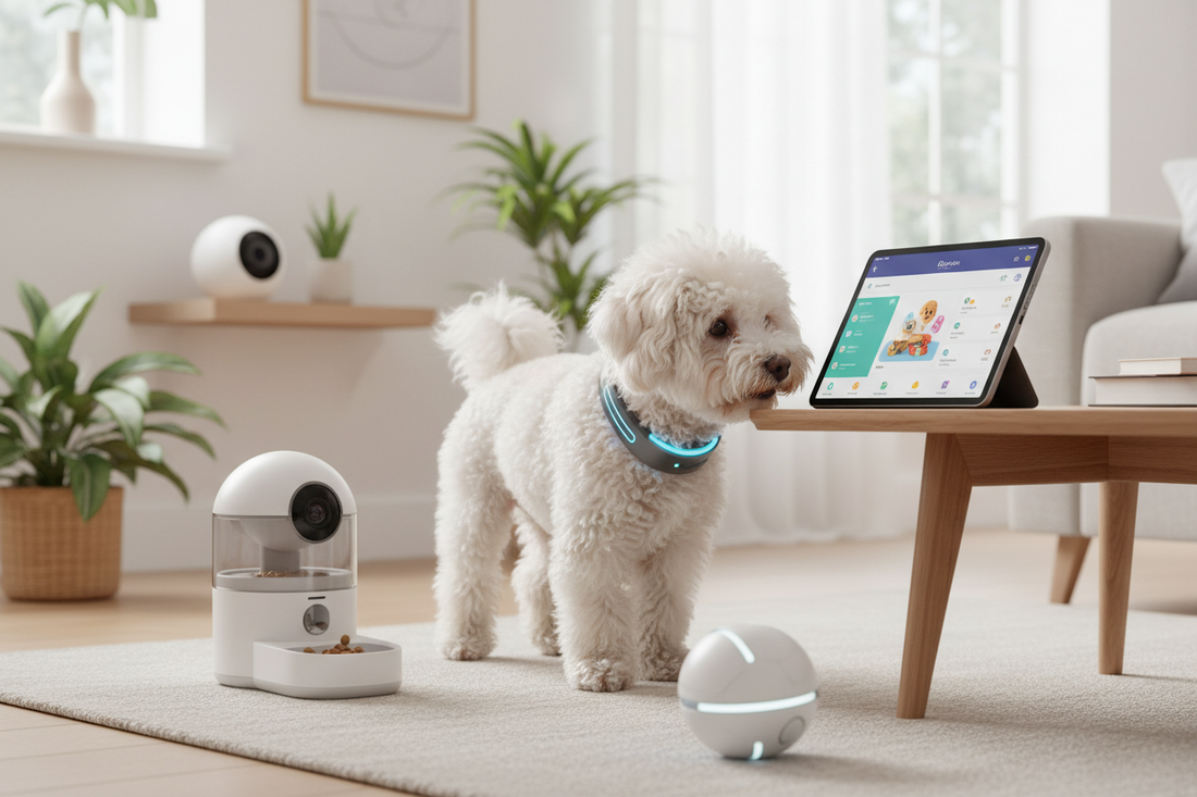 bichon modern cu gadgeturi
