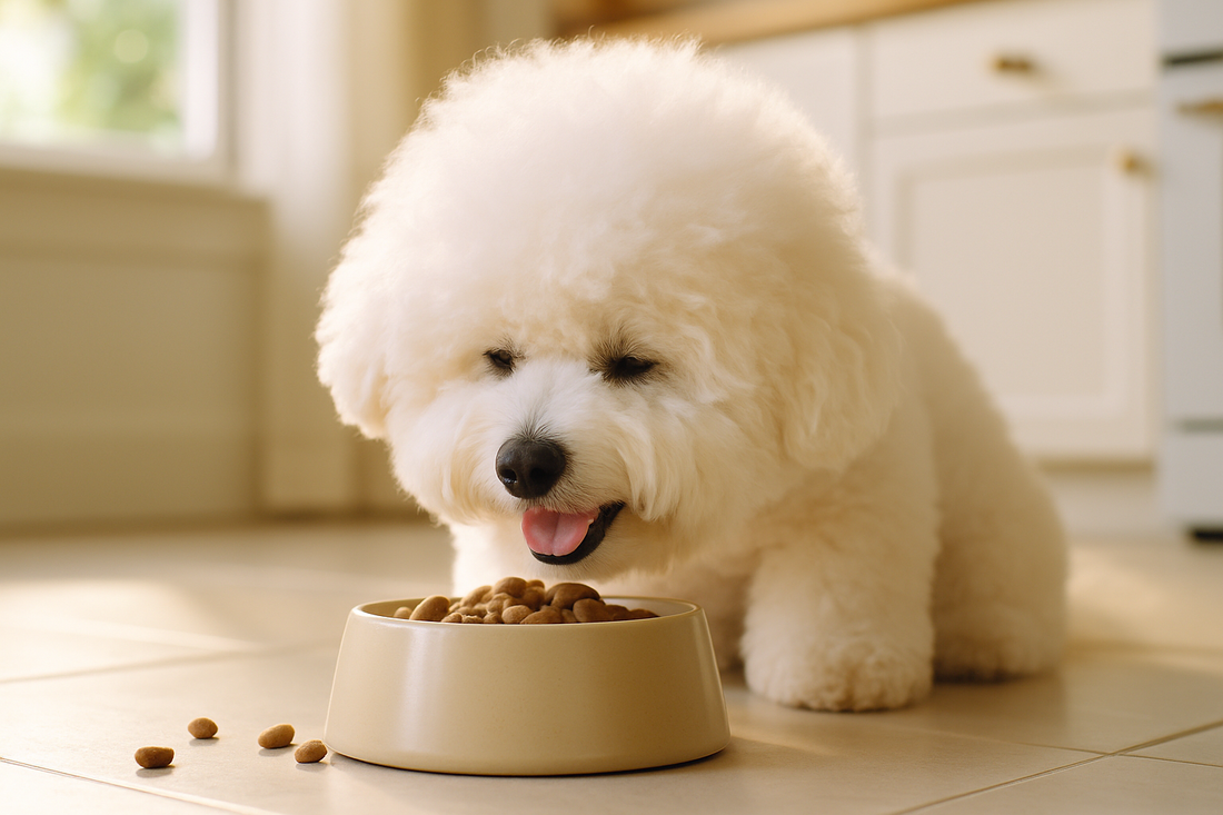 bichon care mananca
