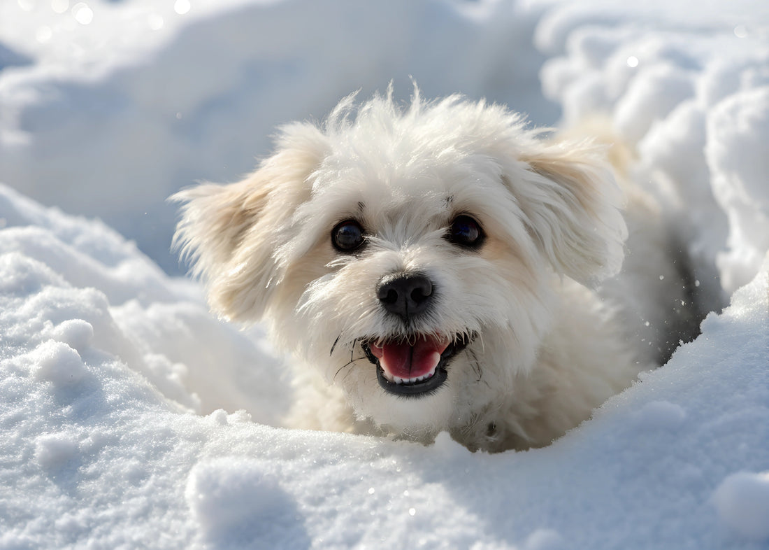 bichon bagat in zapada