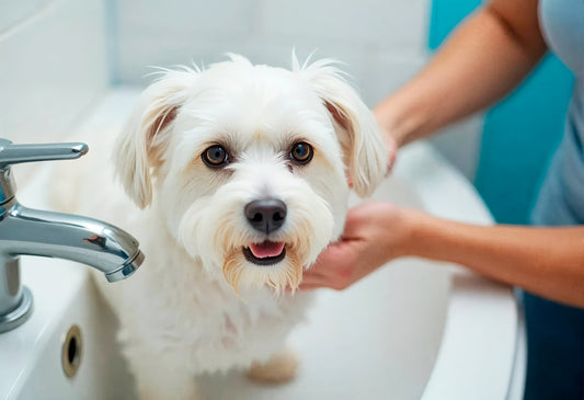 bichon face baie in ghiuveta