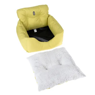 Scaun Auto Confortabil pentru Bichon și Câini de Talie Mică