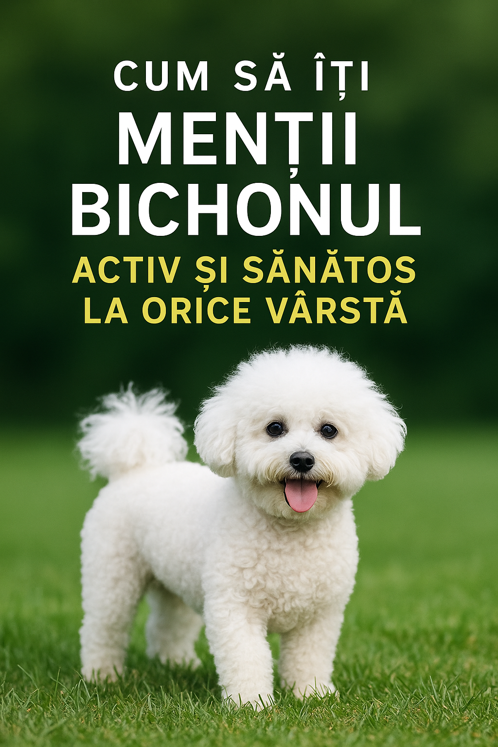 Cum să îți Menții Bichonul Activ și Sănătos la Orice Vârstă