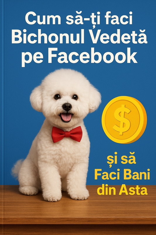 Cum să-ți faci Bichonul Vedetă pe Facebook și să Faci Bani din Asta