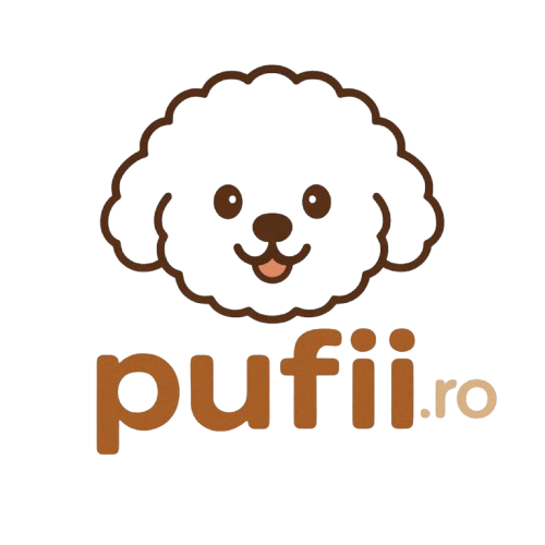 logo pufii.ro:bichon fericit,stapan implinit!
