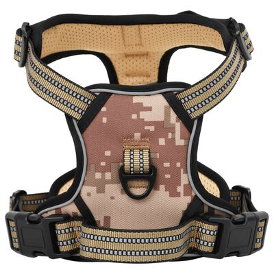 ham reglabil pentru caini de talie mica culoare army camouflaj