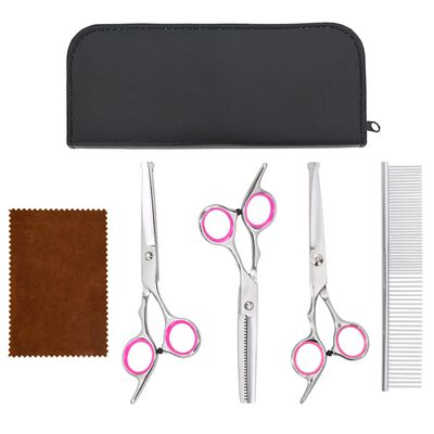 set foarfece pieptene caini mici